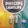 Ampoule 3.7v 0?3a e10/13 Vacuum Philipps Longlife